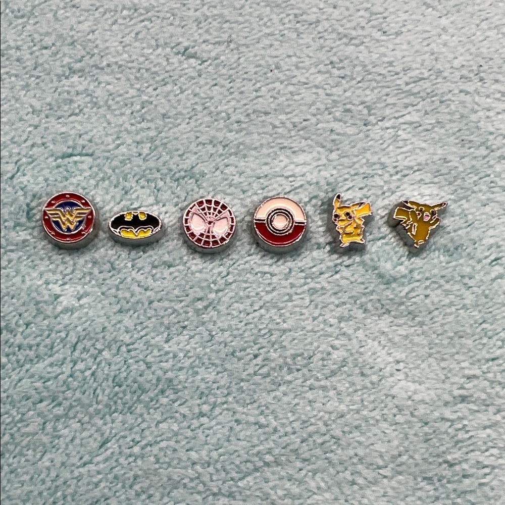 Floating Locket Charms for Necklaces and Bracelets